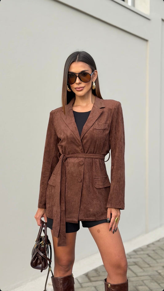 Blazer Suede Classic Café