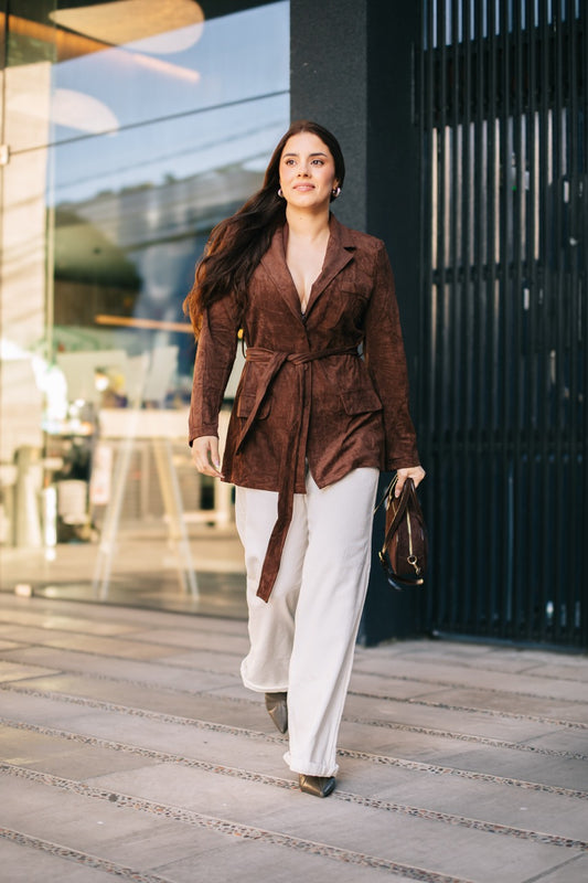 Blazer Suede Classic Café