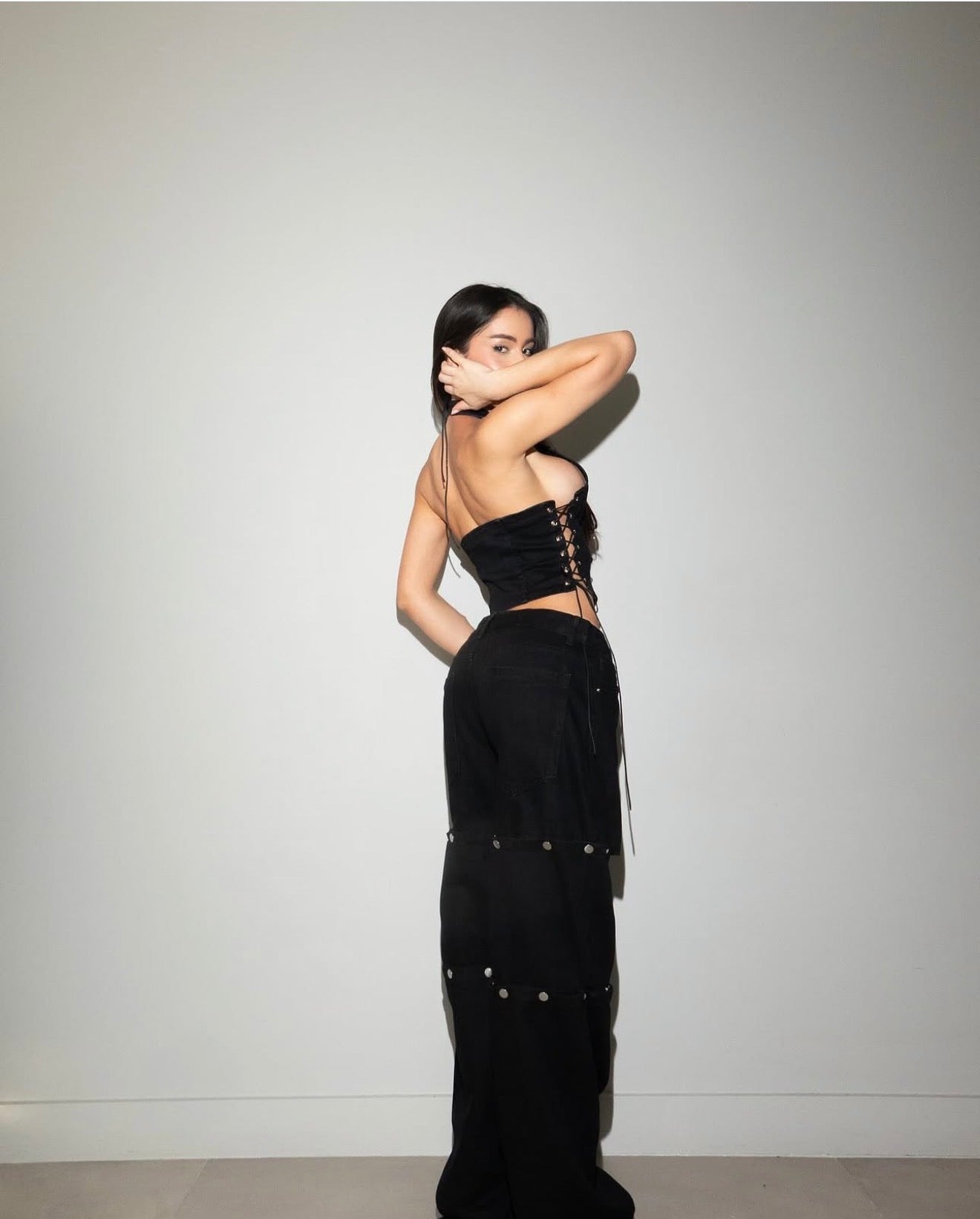 Top Aline Negro