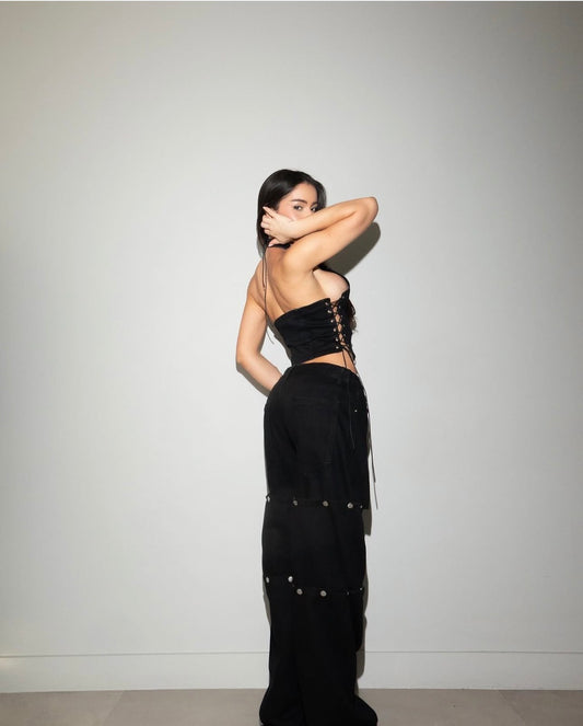 Top Aline Negro